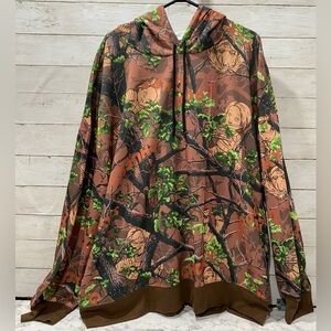 Mens Size 3XL Licensed Childs Play Chucky Good Guys Camouflage Hoodie NWT